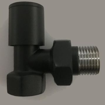 Edp Siyah Mat 1 2 Radyatör Havlupan Vanası