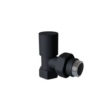 Edp Siyah Mat 1 2 Radyatör Havlupan Vanası