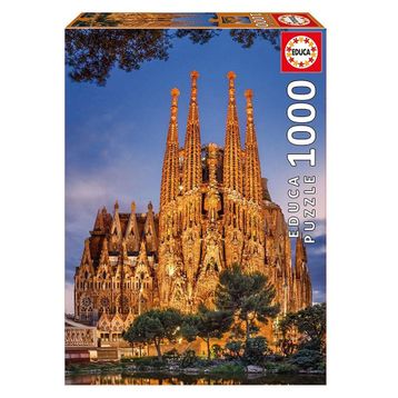 Educa 1000 Parça İspanya Sagrada Ailesi Puzzle