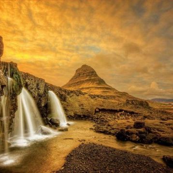 Educa 1000 Parça Kırkjufellfoss Şelalesi Puzzle