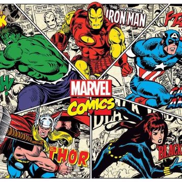Educa 15193 1000 Parça Marvel Kahramanları Puzzle