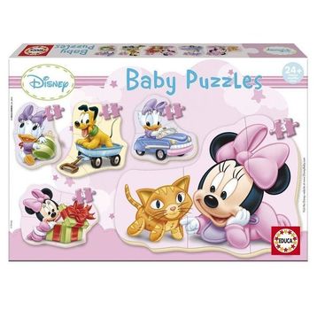 Educa 15612 24 Parça Minnie Mouse Baby Puzzle