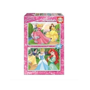 Educa 16846 Disney Prensesler 2x20 Parça Puzzle