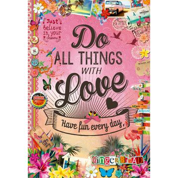 Educa 17086 Do All Things With Love 500 Parça Puzzle
