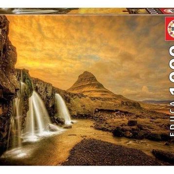 Educa 17971 Kırkjufellsfoss Waterfall Iceland 1000 Parça Puzzle