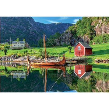 Educa 18006 1500 Parça Viking Ship Puzzle