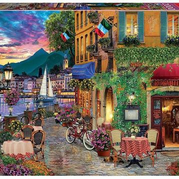 Educa 18009 2000 Parça Italian Fascino Puzzle