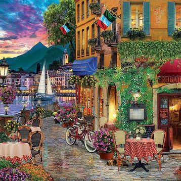 Educa 18009 2000 Parça Italian Fascino Puzzle