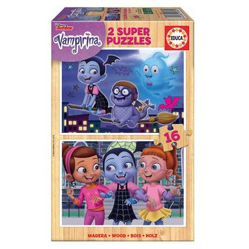 Educa 18080 Vampirina 2X16 Parça Çocuk Puzzle