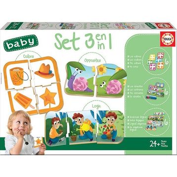 Educa 18123 3 in 1 Baby Set Puzzle