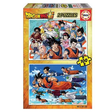 Educa 18214 2x100 Parça Dragon Ball Puzzle