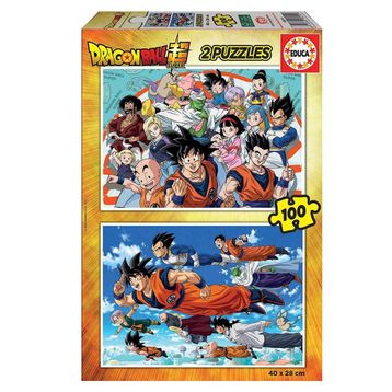 Educa 18214 2x100 Parça Dragon Ball Puzzle