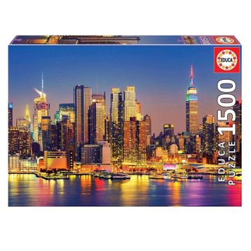 Educa 18466 1500 Parça Manhattanda Gece Puzzle
