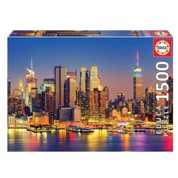 Educa 18466 1500 Parça Manhattanda Gece Puzzle