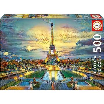 Educa 19621 Eyfel Kulesi 500 Parça Puzzle