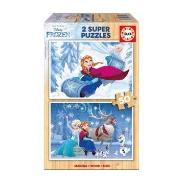 Educa 2 X 50 Frozen Puzzle
