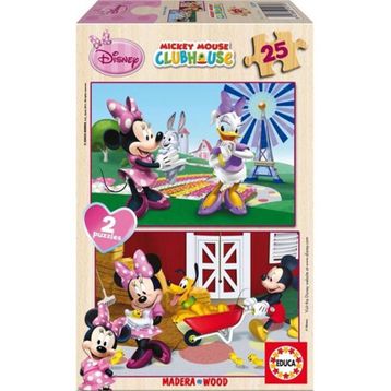 Educa 2x25 Parça Minnie Çocuk Puzzle