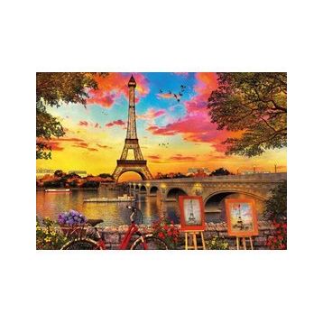 Educa 3000 Parça Paris'te Günbatımı Puzzle