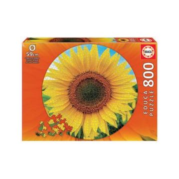 Educa 800 Parça Ayçiçeği Yuvarlak Puzzle