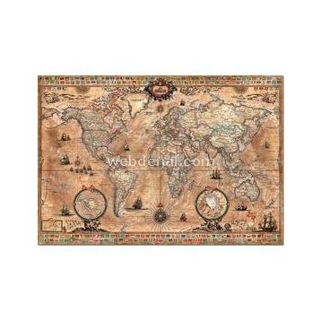 Educa Antique World Map 1000 Parça Puzzle