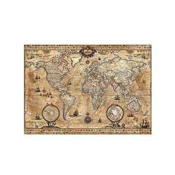 Educa Antique World Map 1000 Parça Puzzle