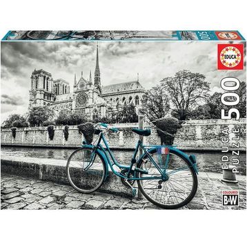 Educa Bicicleta Cerca 500 Parça Puzzle