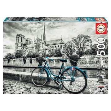 Educa Bicicleta Cerca 500 Parça Puzzle