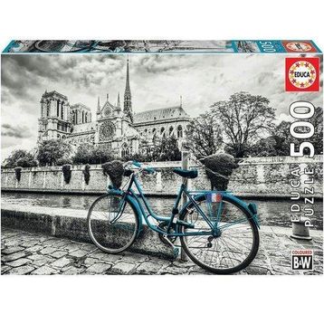 Educa Bicicleta Cerca 500 Parça Puzzle