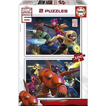 Educa Big Hero 6 2x100 Çocuk Puzzle
