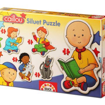 Educa Caillou Siluet-EDU15034 Puzzle