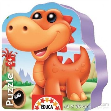 Educa Dıno 24 Parça Puzzle
