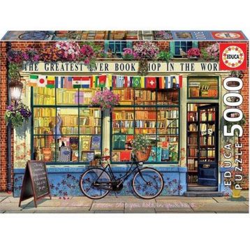 Educa Mejor Librera D 5000 Parça Puzzle