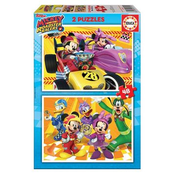 Educa Mickey Roadster Racers 2x48 Parça Çocuk Puzzle