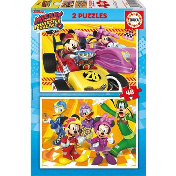 Educa Mickey Roadster Racers 2x48 Parça Çocuk Puzzle