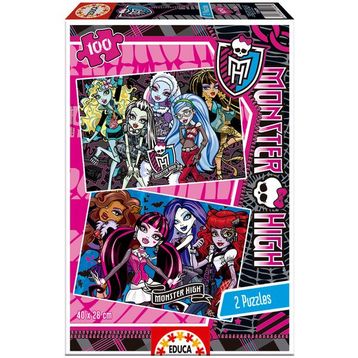 Educa Monster High 2x100 Parça Puzzle