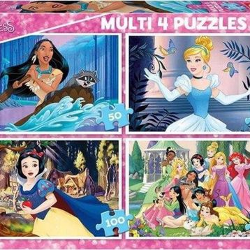 Educa Puzzle Multi 4 Disney Princess Puzzle
