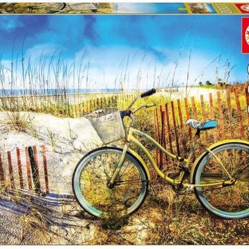Educa Sahilde Bisiklet 1000 Parça Puzzle