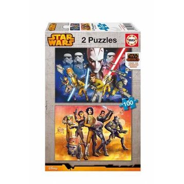 Educa Star Wars Rebels 2X100 Çocuk Puzzle