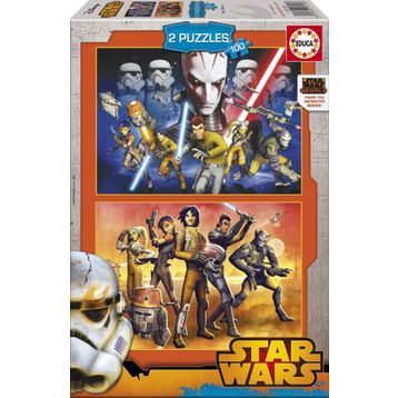 Educa Star Wars Rebels 2X100 Çocuk Puzzle