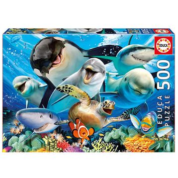 Educa Sualtında Özçekim 500 Parça Puzzle