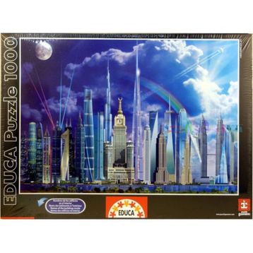 Educa Tall Buildings 1000 Parça Puzzle
