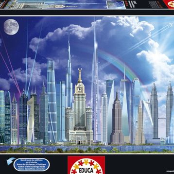Educa Tall Buildings 1000 Parça Puzzle