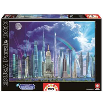 Educa Tall Buildings 1000 Parça Puzzle