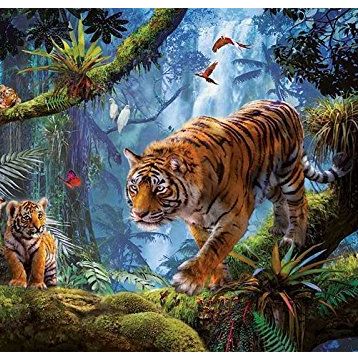 Educa Tigers In The Tree 1000 Parça Puzzle