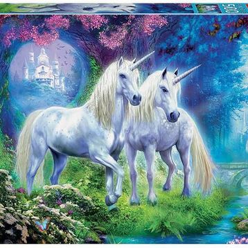 Educa Unicorns In The Forest 500 Parça Puzzle