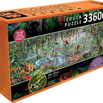 Educa Xxl Wild Life 33600 Parça Puzzle
