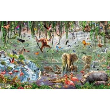 Educa Xxl Wild Life 33600 Parça Puzzle