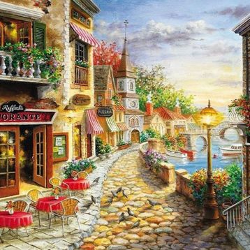 Educa Yemeğe Davet 1000 Parça Puzzle