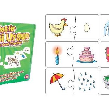 Edukido Hangisi Uygun EDU-1011 Mukavva Puzzle