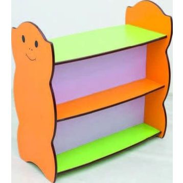 Edutoys 100x48x100 cm Renkli Tırtıl Kitaplık